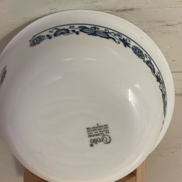 Vintage 1972 Corelle Old Town Blue Blue Onion Corelle/Corning Coupe cereal bowl - Picture 1 of 14